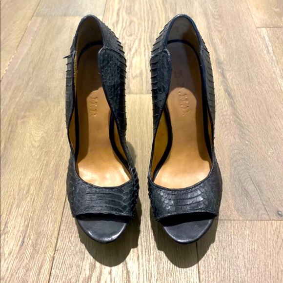 L.A.M.B. Shoes - Black Leather LAMB Pumps